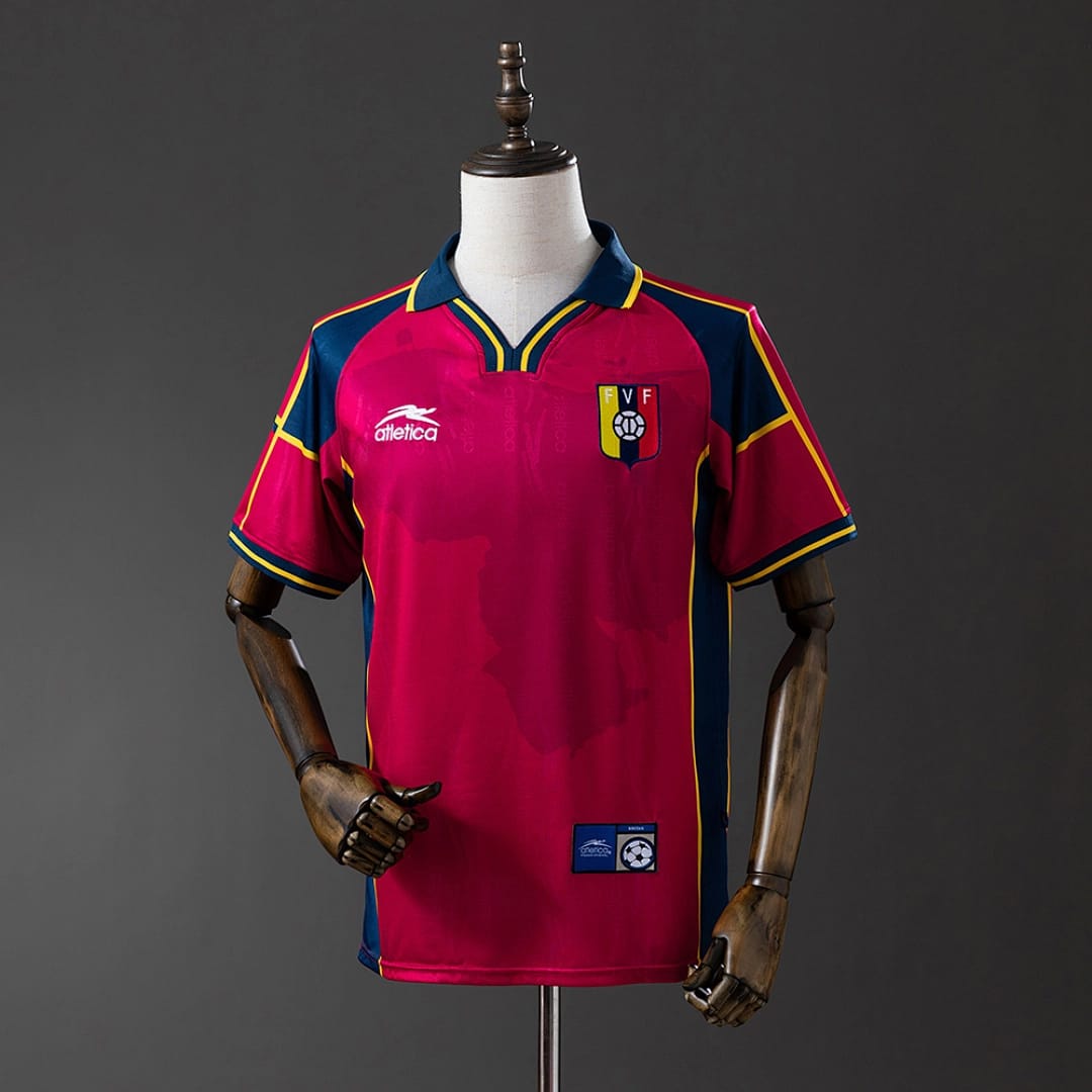 Camisola Principal da Venezuela2000 (Retro) - Vista 1
