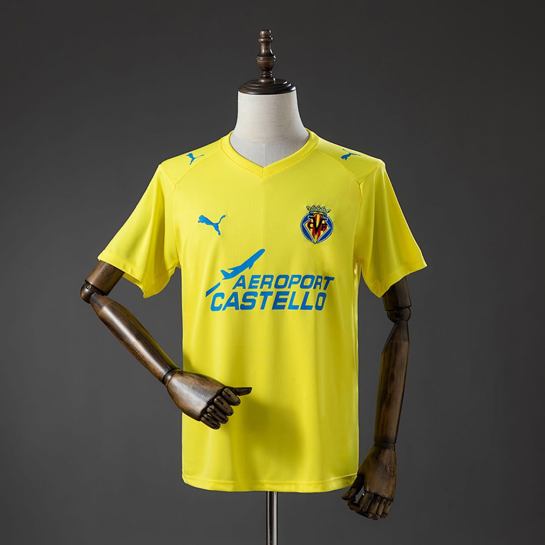 Camisola Villarreal Retro Principal 08/09 - Vista 1