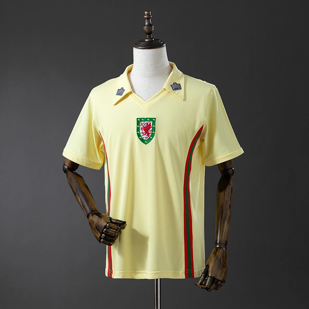 Camisola Alternativa do País de Gales 1976 (Retro) - Vista 1