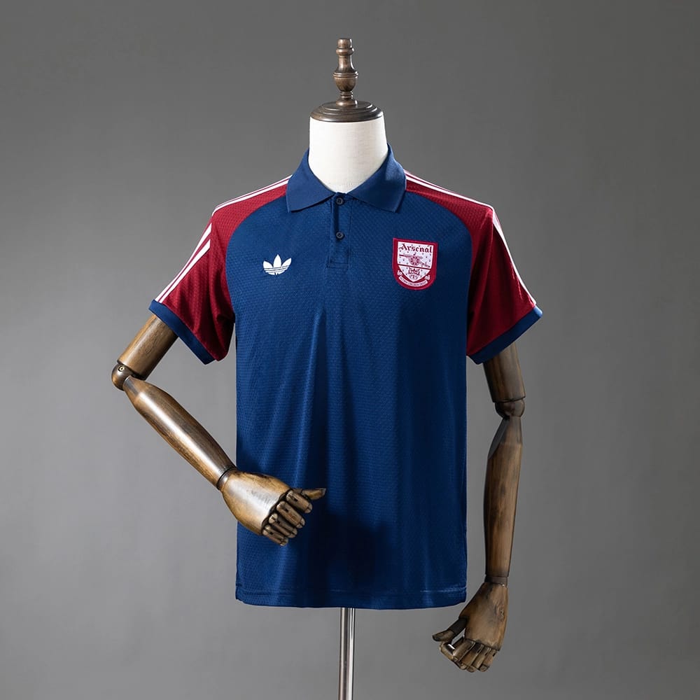 Polo Arsenal 2025/26 Azul Marinho - Vista 1