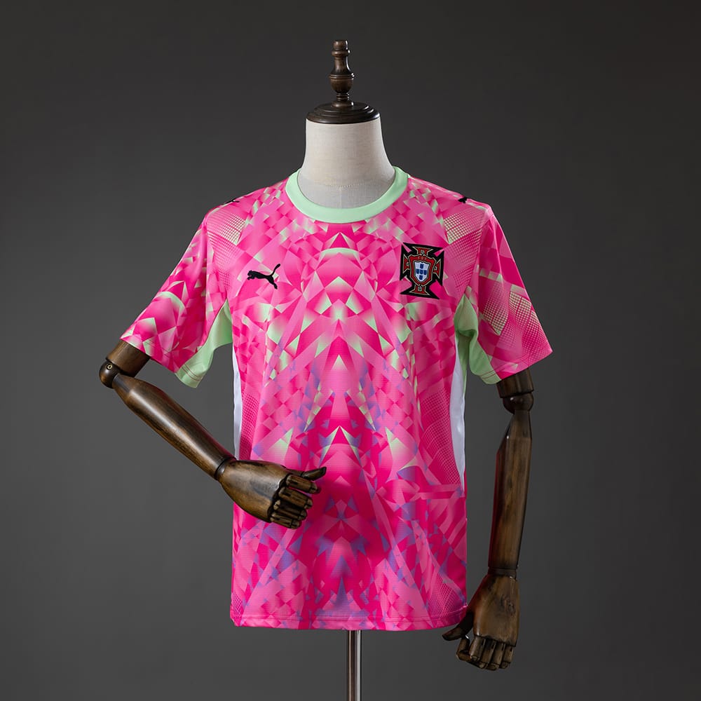Camisola Guarda-Redes Portugal Rosa 2026 - Vista 1