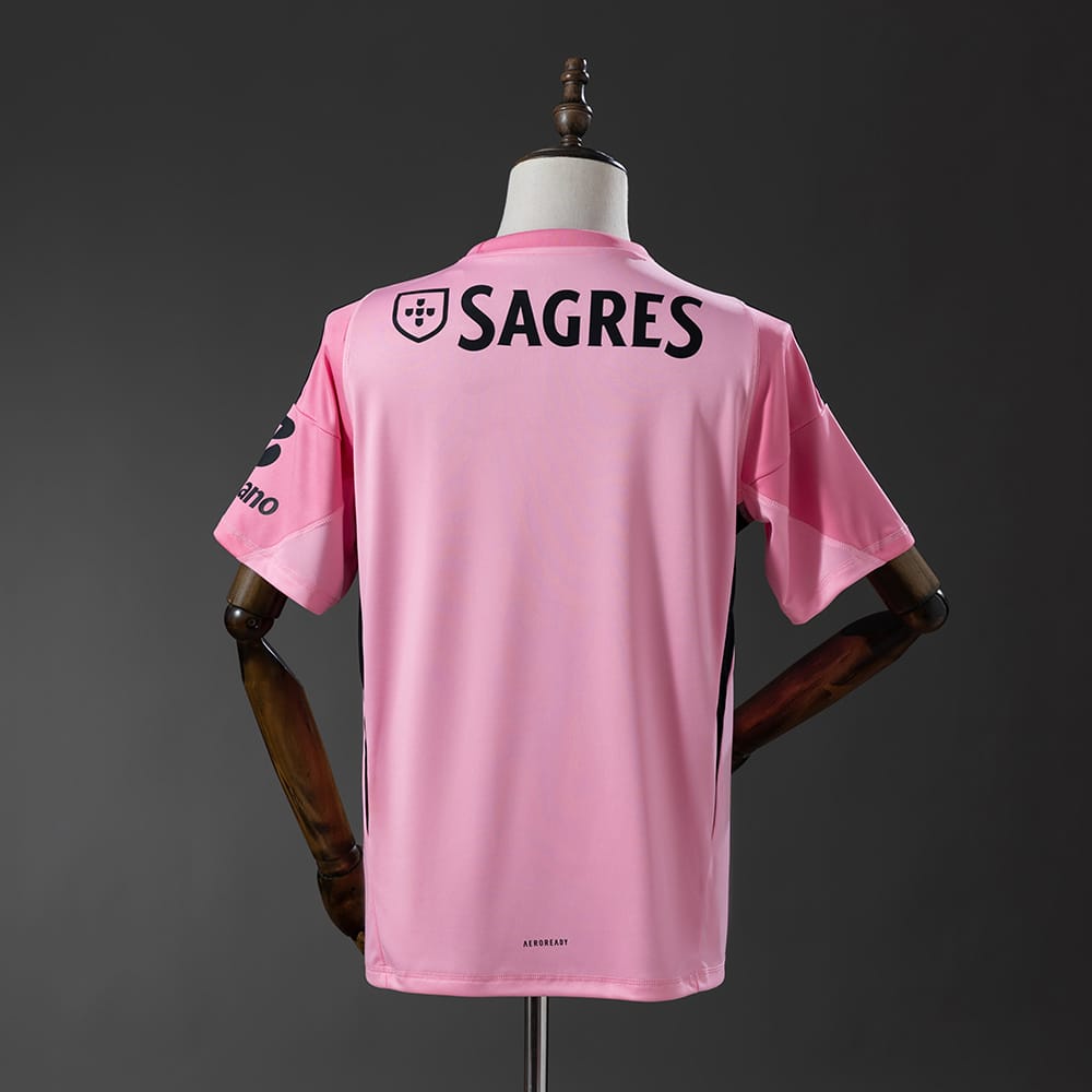 Camisola Benfica Guarda-Redes Cor-de-Rosa 2025/26 - Vista 2