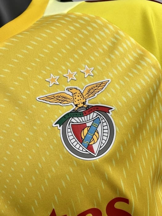 Camisola Benfica guarda-redes amarela 2025/26 - Vista 4