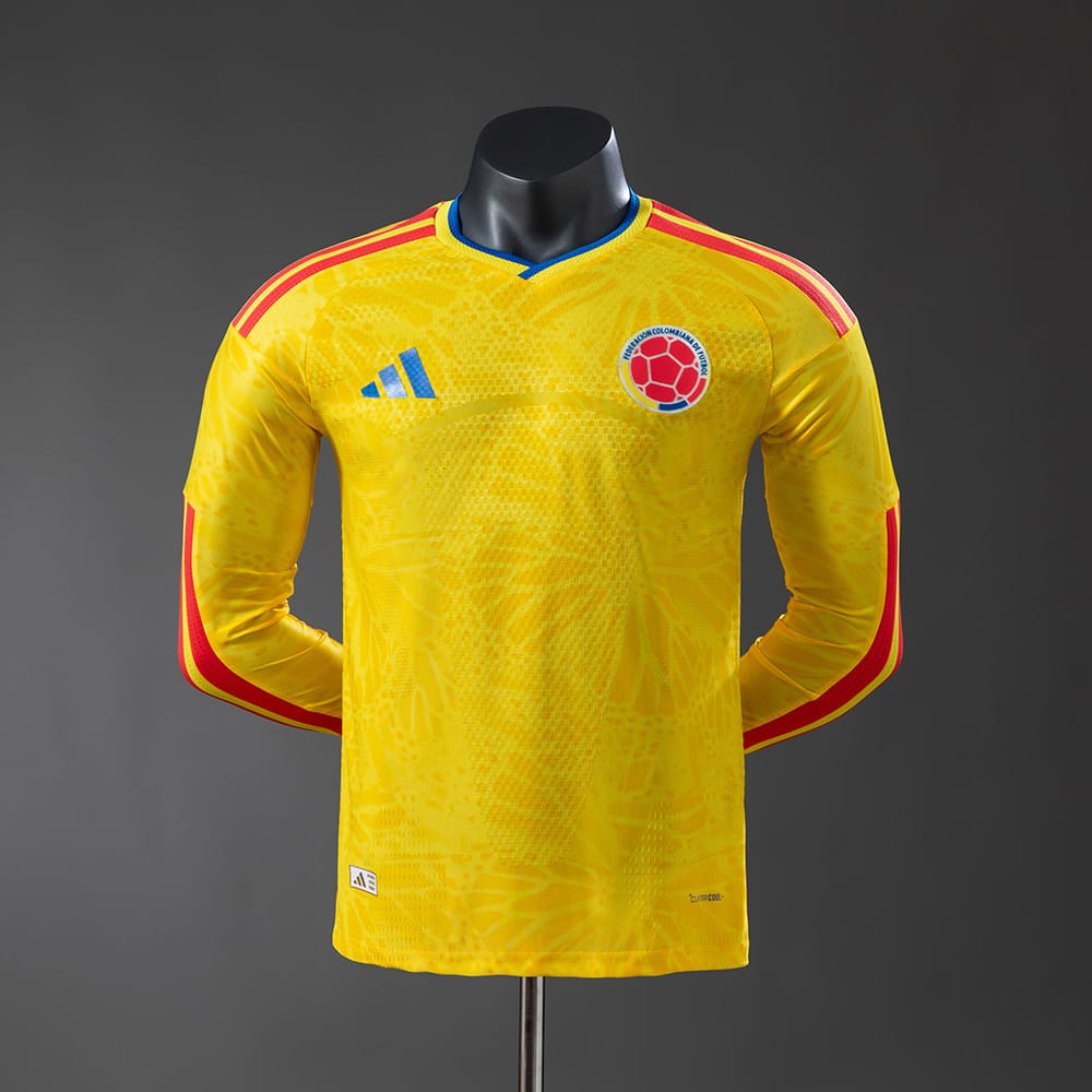Camisola Seleção Colômbia Principal Manga Comprida Versão Jogador 2026 - Vista 1