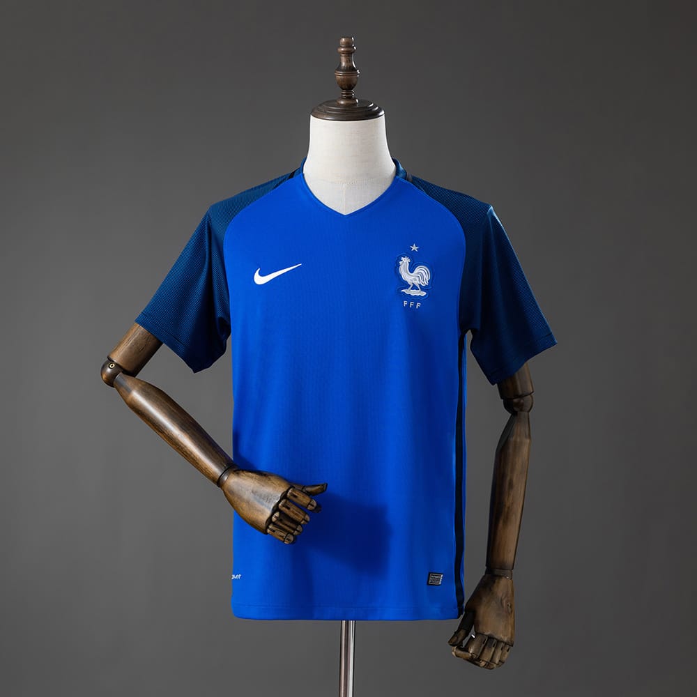 Camisola França Principal 2016 Retro - Vista 1