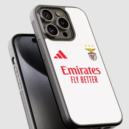 Capa Benfica Alternativa Branca 25/26 - Vista 1