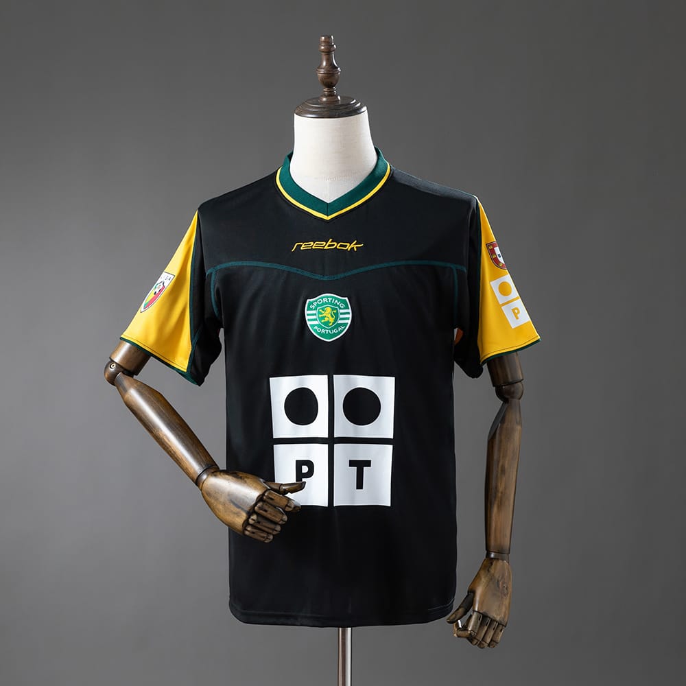 Camisola Retro Sporting 02/03 Away  - Vista 1