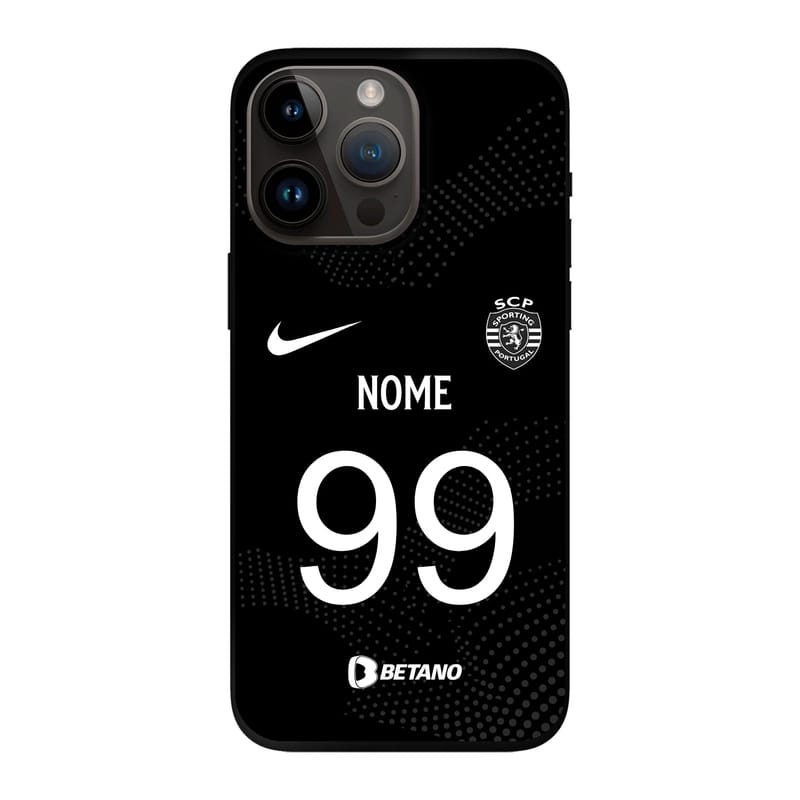 Capa Sporting Away Nome Preto Época 25/26 - Vista 2