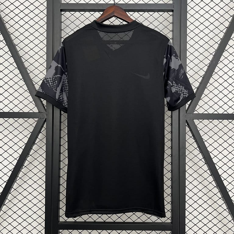 Sporting T-shirt Aquecimento Preta 25/26 - Vista 4