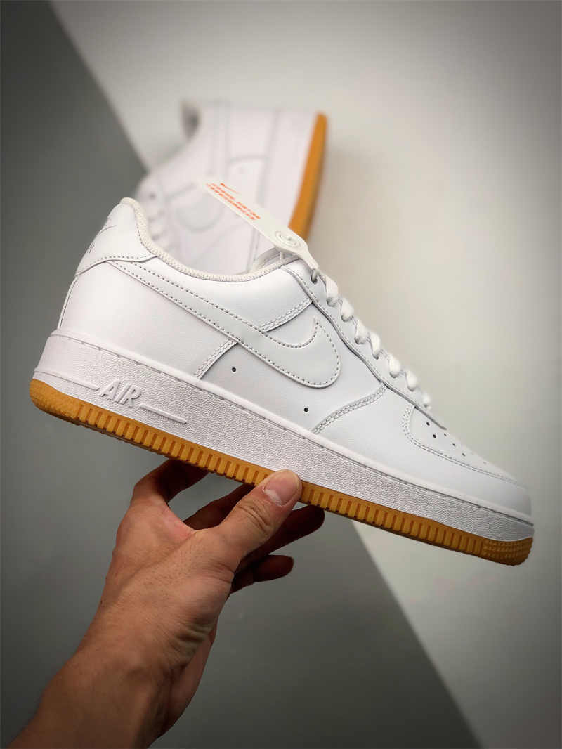 Air Force 1 Low Branco Goma - Vista 1