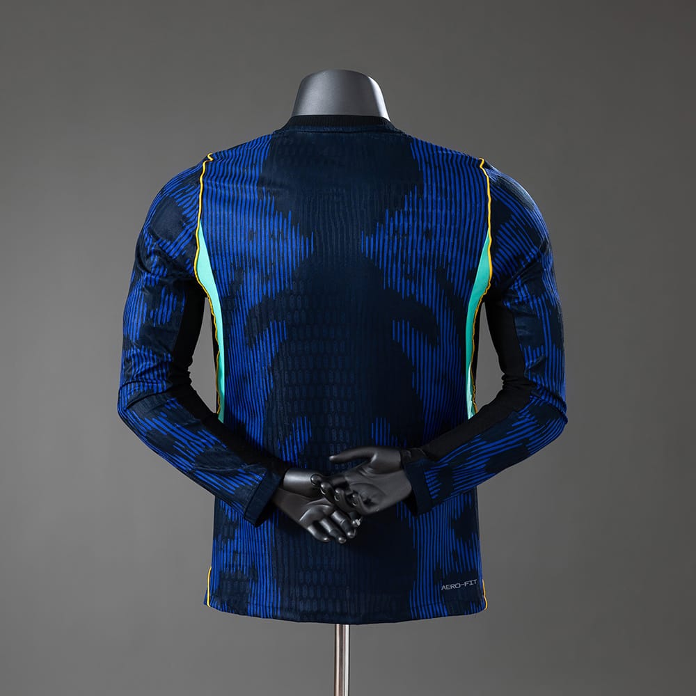 Camisola alternativa Brasil Manga Comprida jogador 2026 - Vista 2