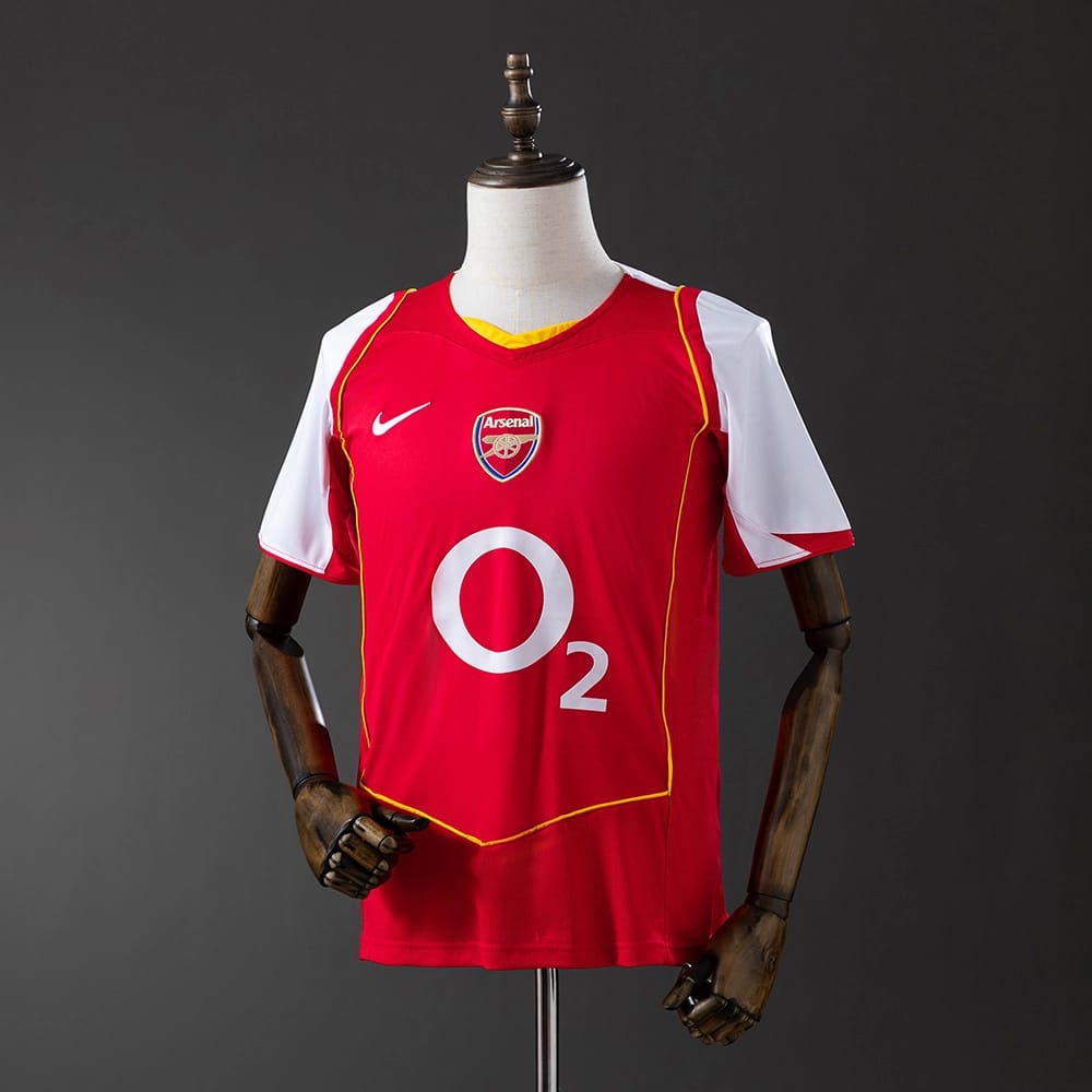 Camisola Arsenal 2004/05 Principal Retro - Vista 1
