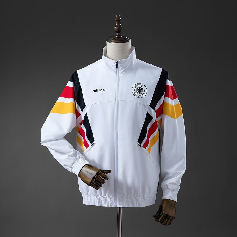 Corta‑Vento Retro Alemanha 1996 Branco - Vista 1