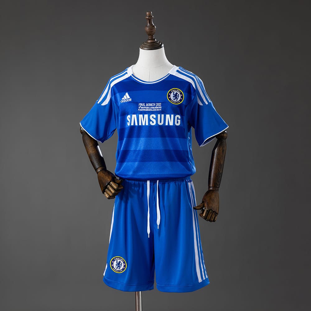 Kit Crianca Chelsea Principal 2012 Champions League - Vista 1
