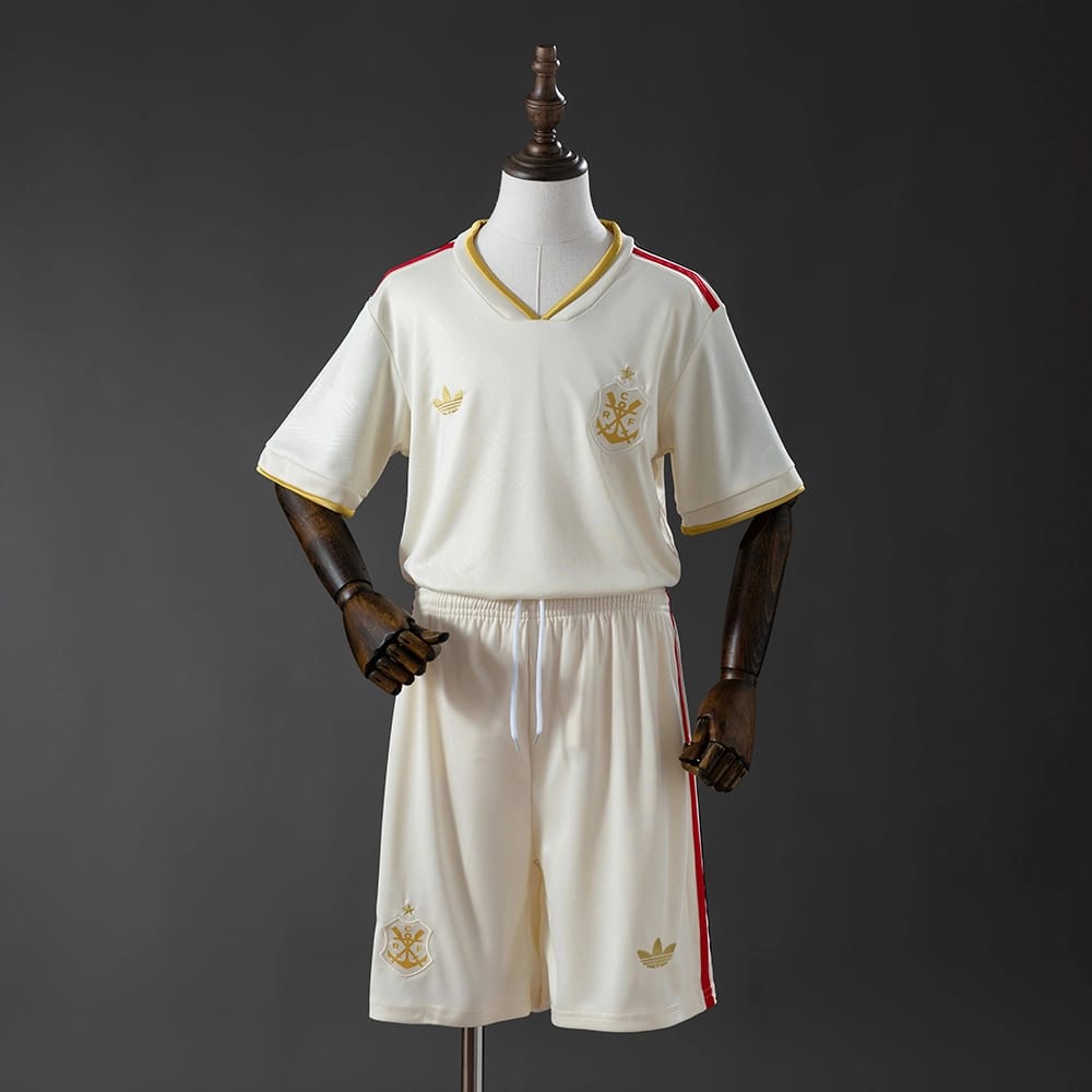 Kit Criança Flamengo 2025/26 Terceiro Alternativo - Vista 1