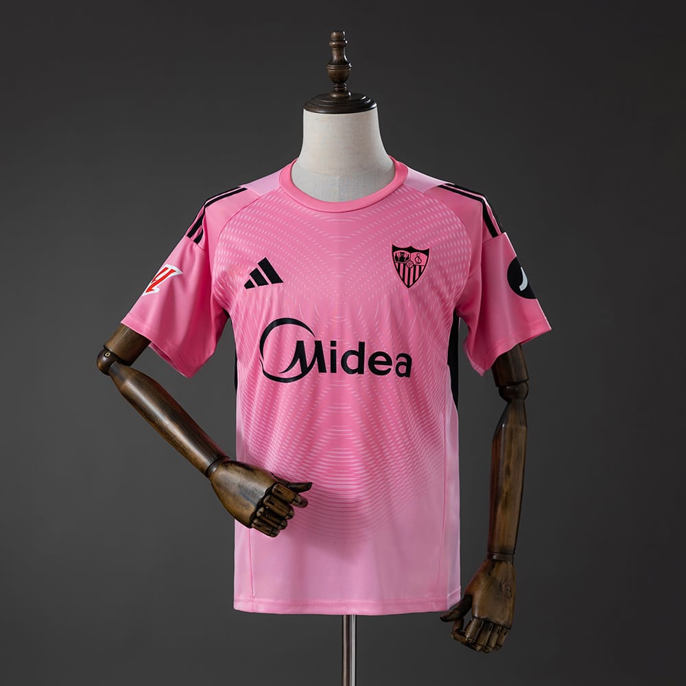 Camisola Guarda-Redes Sevilla 25/26 Rosa - Vista 1