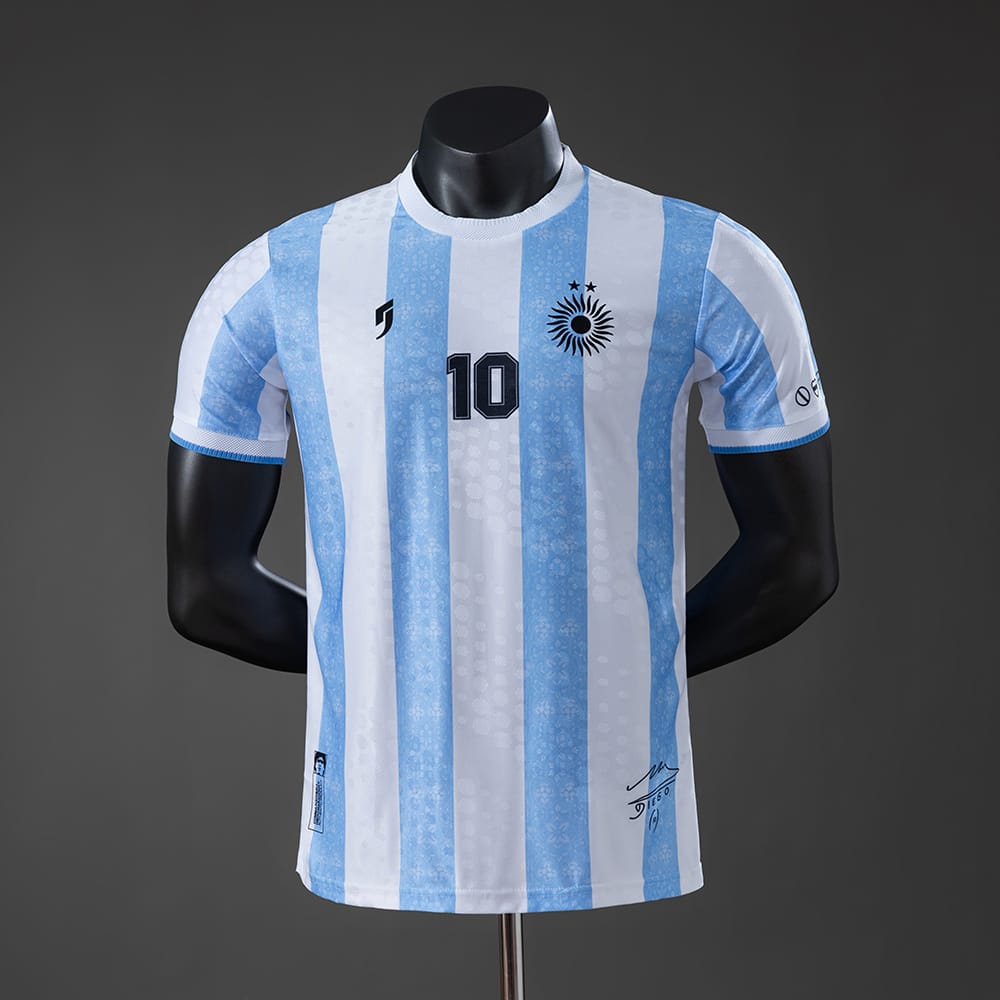 Camisola Edição Especial Maradona #10 Argentina Versão Jogador - Vista 1