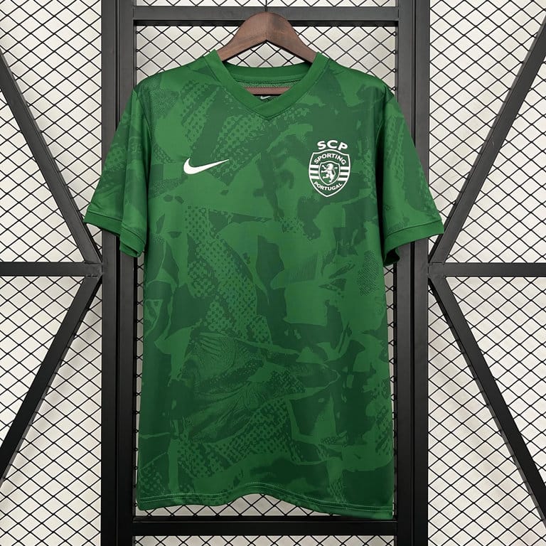 Sporting T-shirt Aquecimento Verde 25/26 - Vista 1
