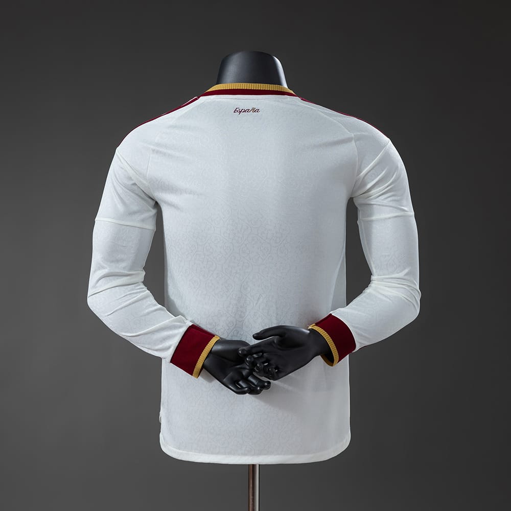 Camisola Fora Espanha 2026 Versão Jogador Manga Comprida - Vista 2