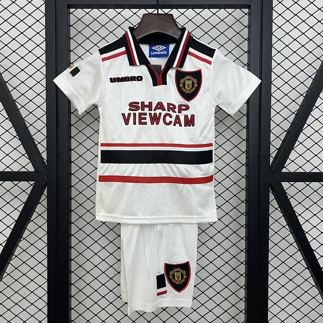 Kit Crianca Manchester United Alternativa 1997/1998 - Vista 1