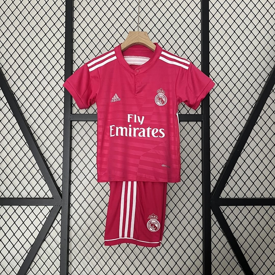 Kit Crianca Real Madrid Alternativa 2014/2015 - Vista 1
