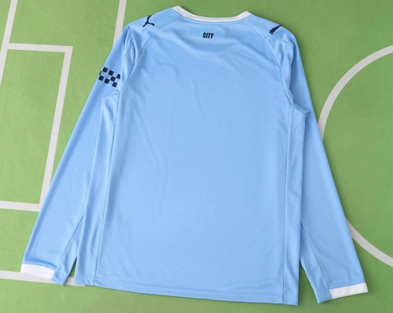Manchester City Home Long Sleeve Jersey 25/26 - Vista 2