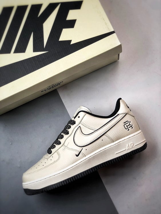 Campeão x Air Force 1 Low Preto Refletivo - Vista 8