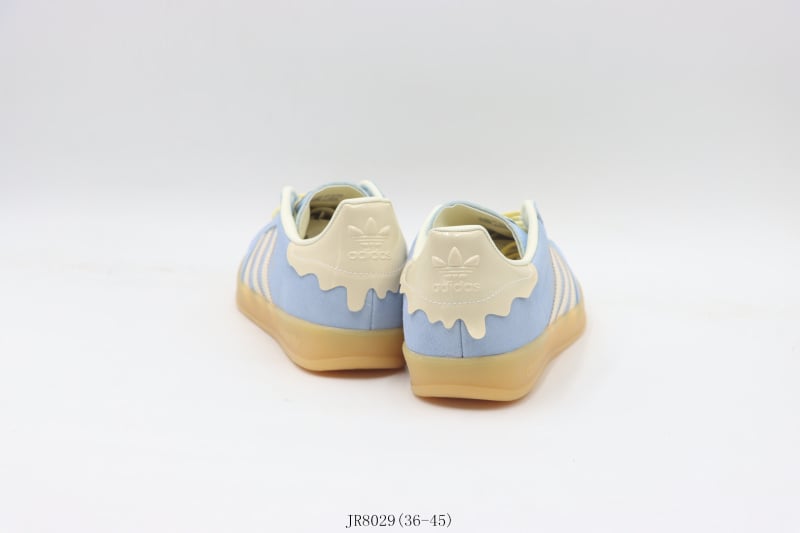 Adidas Gazelle Blue Yellow Gum - Vista 4