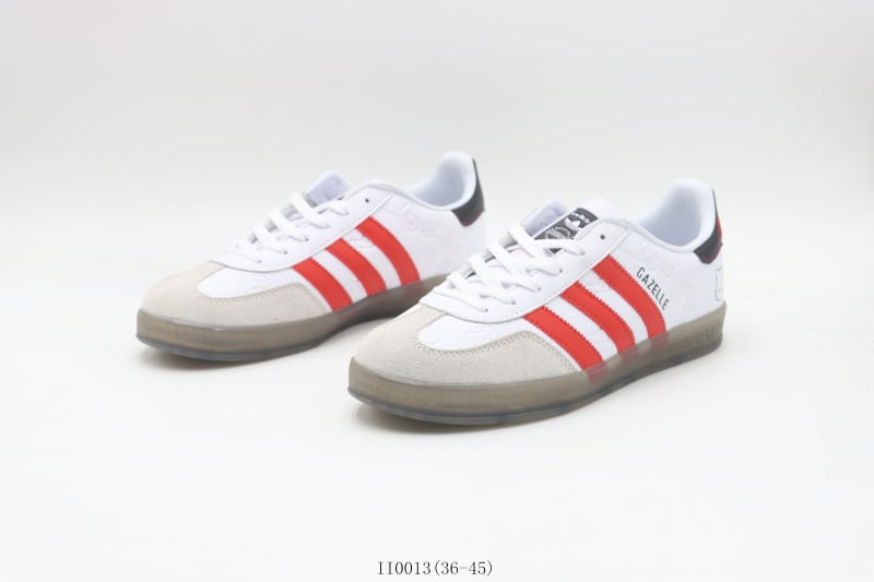Adidas Gazelle White Red Kitty - Vista 5