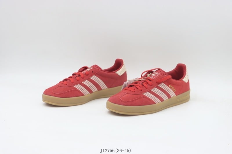 Adidas Gazelle Red White - Vista 5