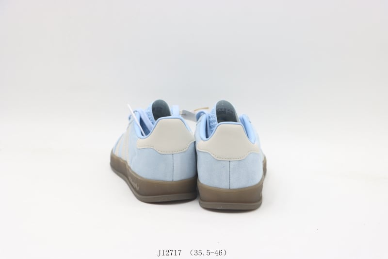 Adidas Gazelle Blue White - Vista 4