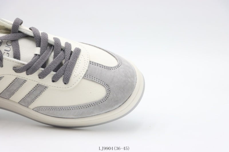 Adidas Gazelle White Grey - Vista 7