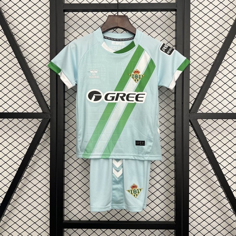 Real Betis Kids Away Kit 25/26 - Vista 1
