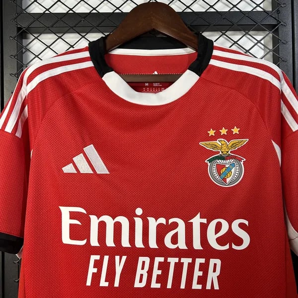 SL Benfica 2025/26 Home Jersey - Vista 3