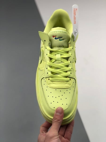 0224 Air Force 1 Low Fontanka Verde Fluorescente - Vista 3