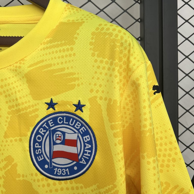 25/26 Bahia Goalkeeper Yellow Jersey S-4XL - Vista 2