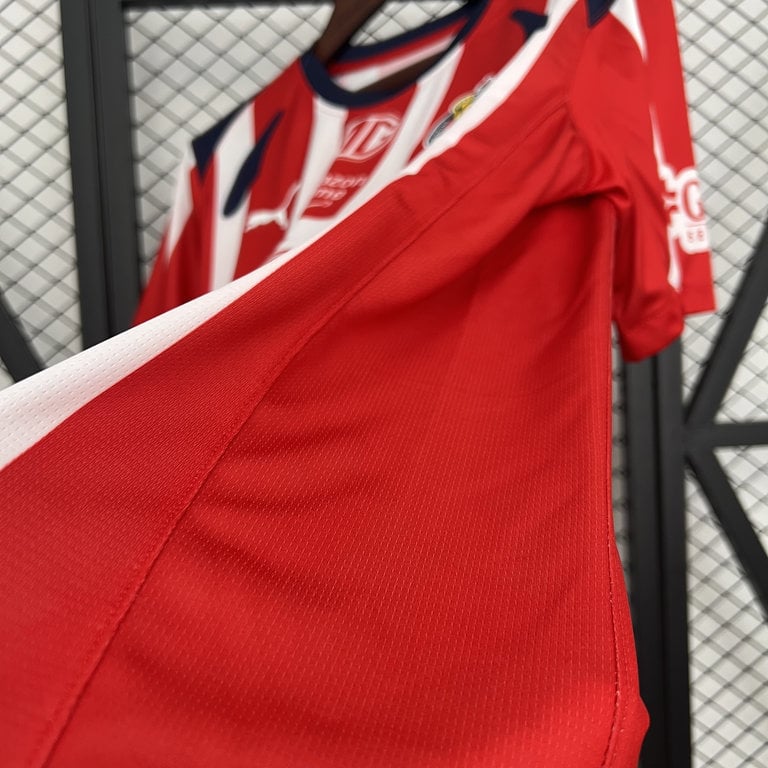 25/26 Chivas Home Jersey S-4XL - Vista 3
