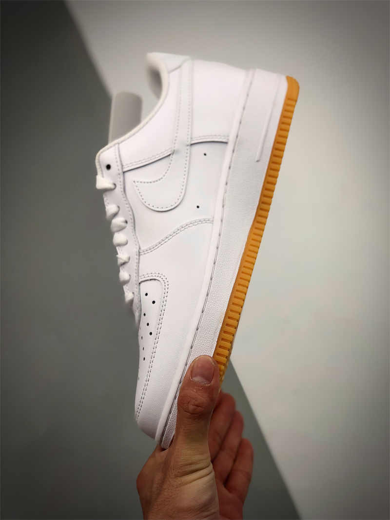Air Force 1 Low Branco Goma - Vista 2