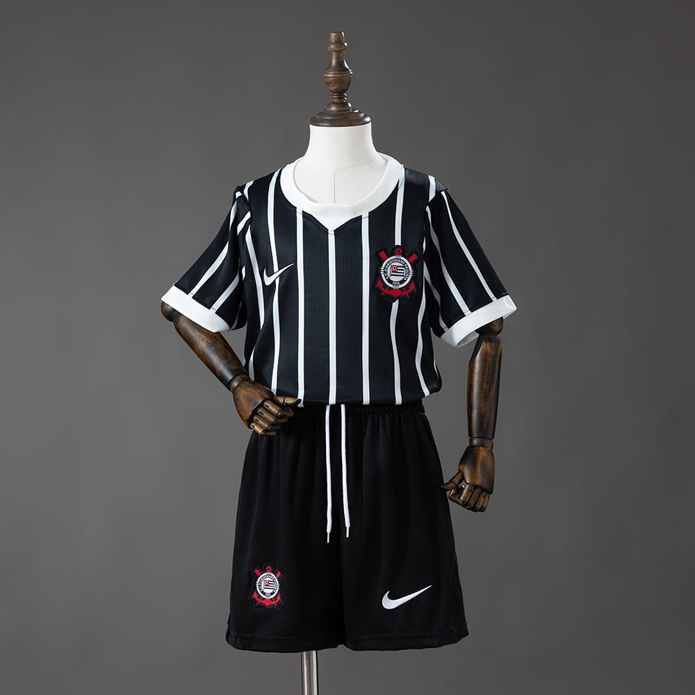 Equipamento Criança Corinthians 2026/2027 Fora - Vista 1