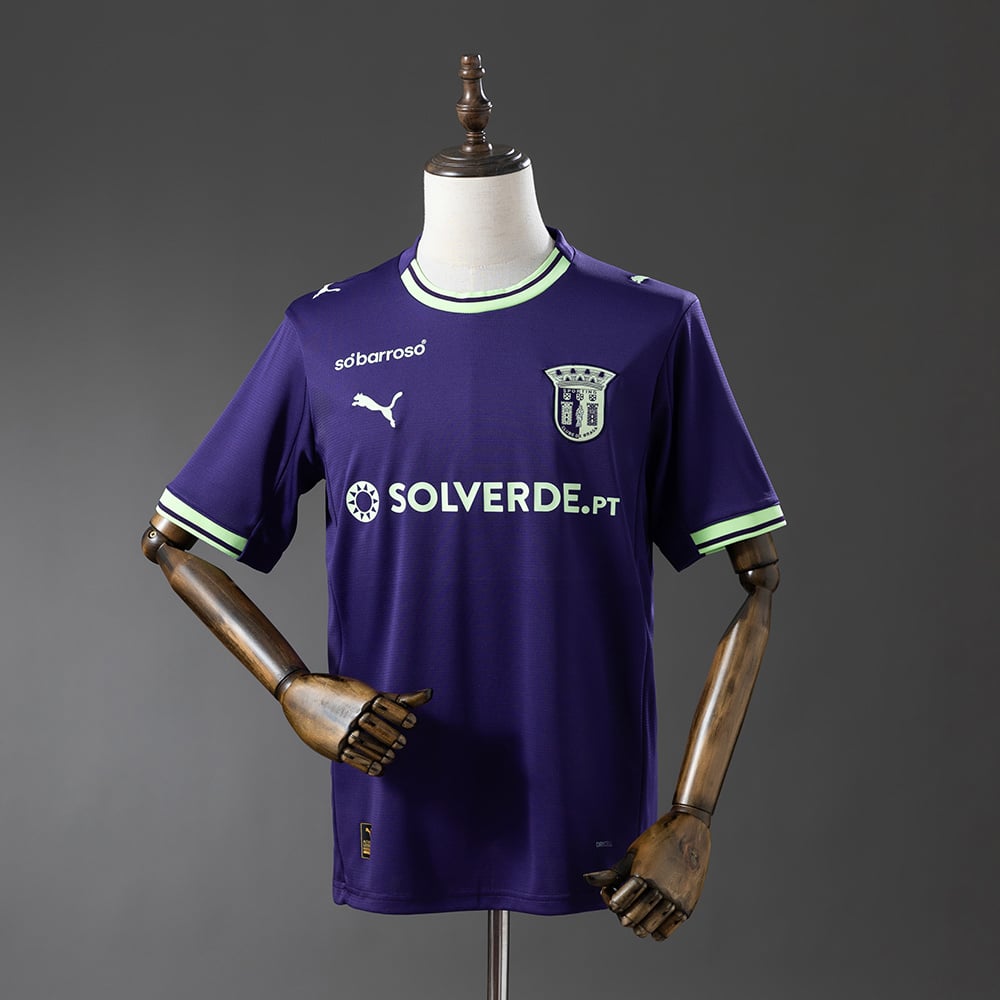 Camisola SC Braga III 2025/26 Roxo - Vista 1