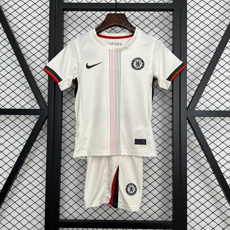 Kit Criança Chelsea Away 2025/26 - Vista 1