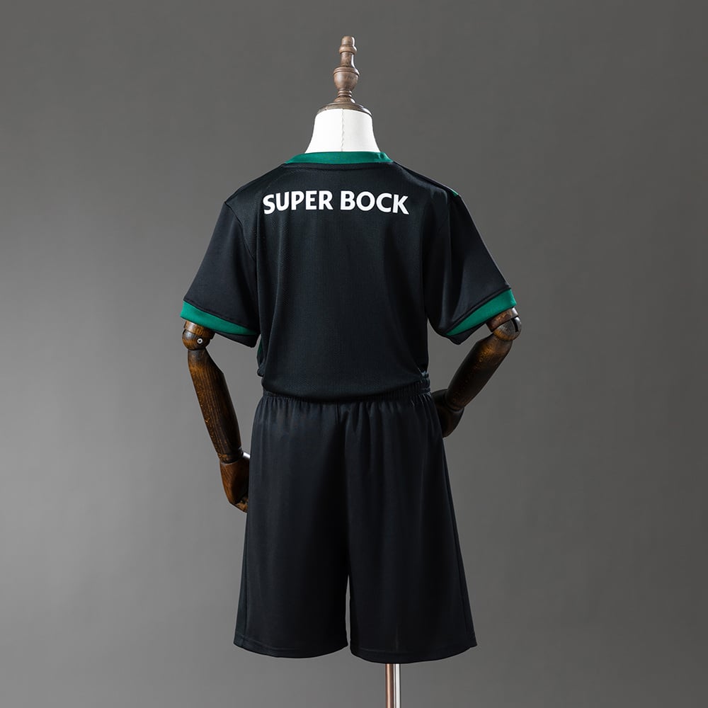 Kit Criança Sporting 2025/26 - Alternativa Verde - Vista 2