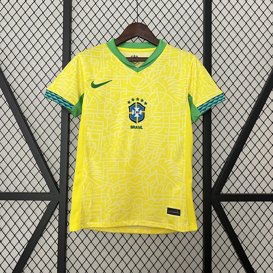 Camisola Principal do Brasil 2024 (Mulher) - Vista 1