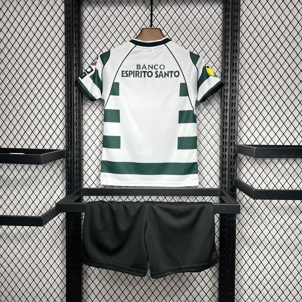 Sporting CP Retro Kids Home Kit 2001/03 - Vista 2