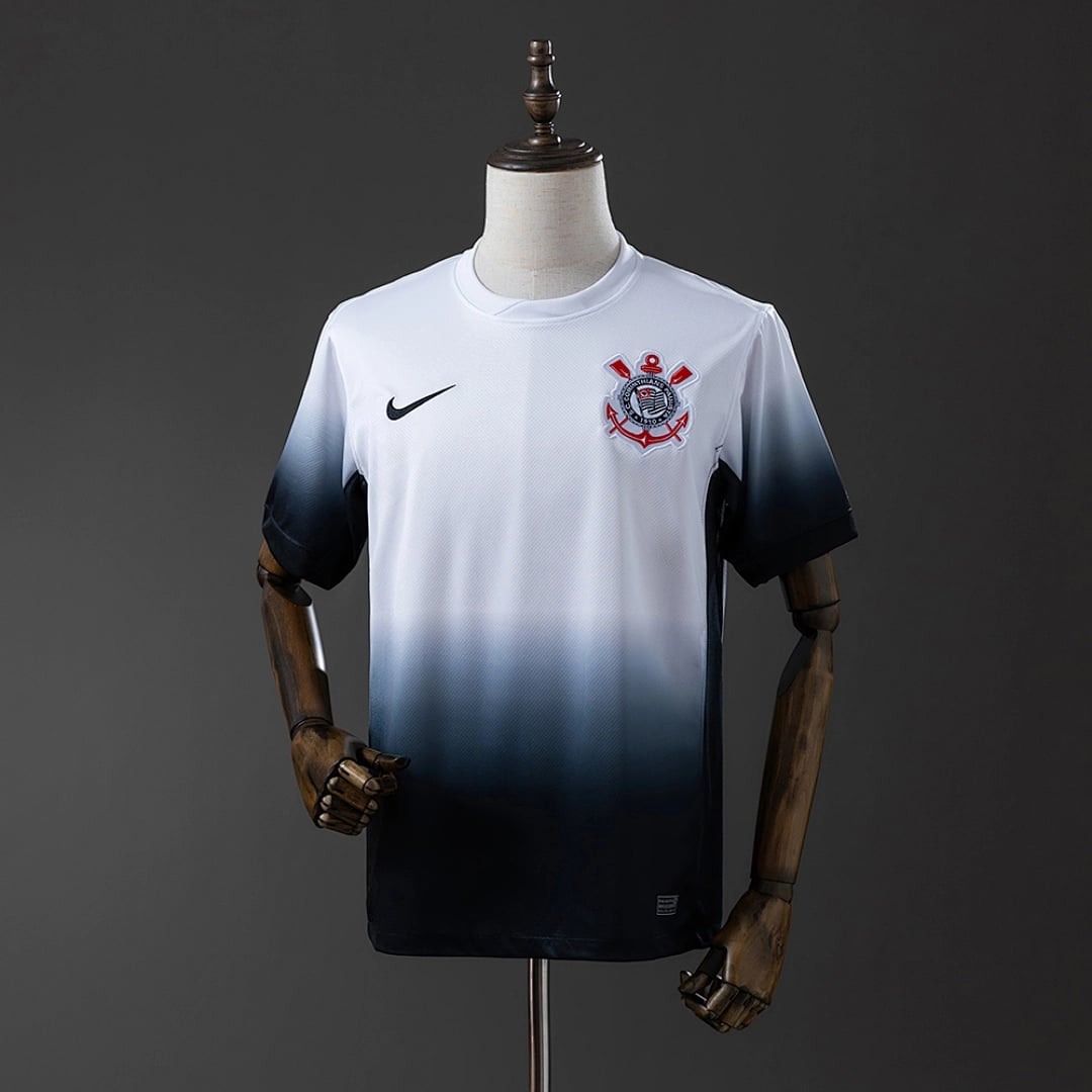 Camisola Principal do Corinthians 2024/2025 Todos Patrocinadores - Vista 1