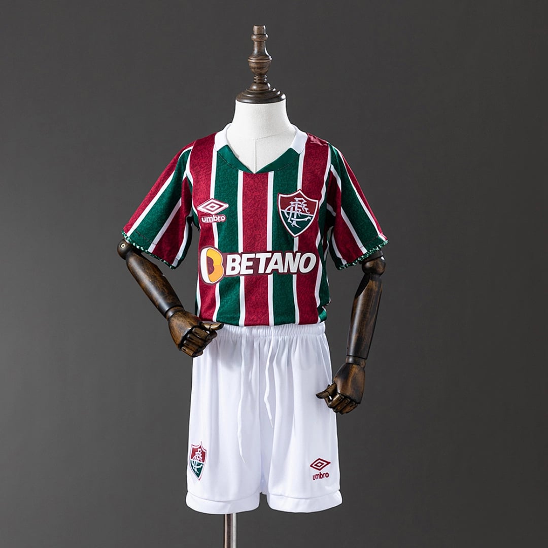 Kit Crianca Fluminense Principal 2024/2025 - Vista 1