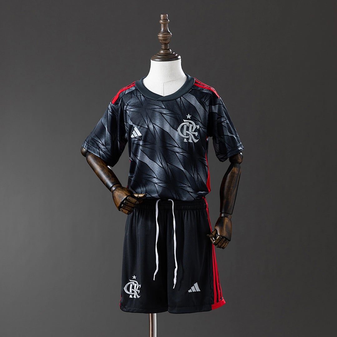 Kit Crianca Flamengo Terceira 2024/2025 - Vista 1