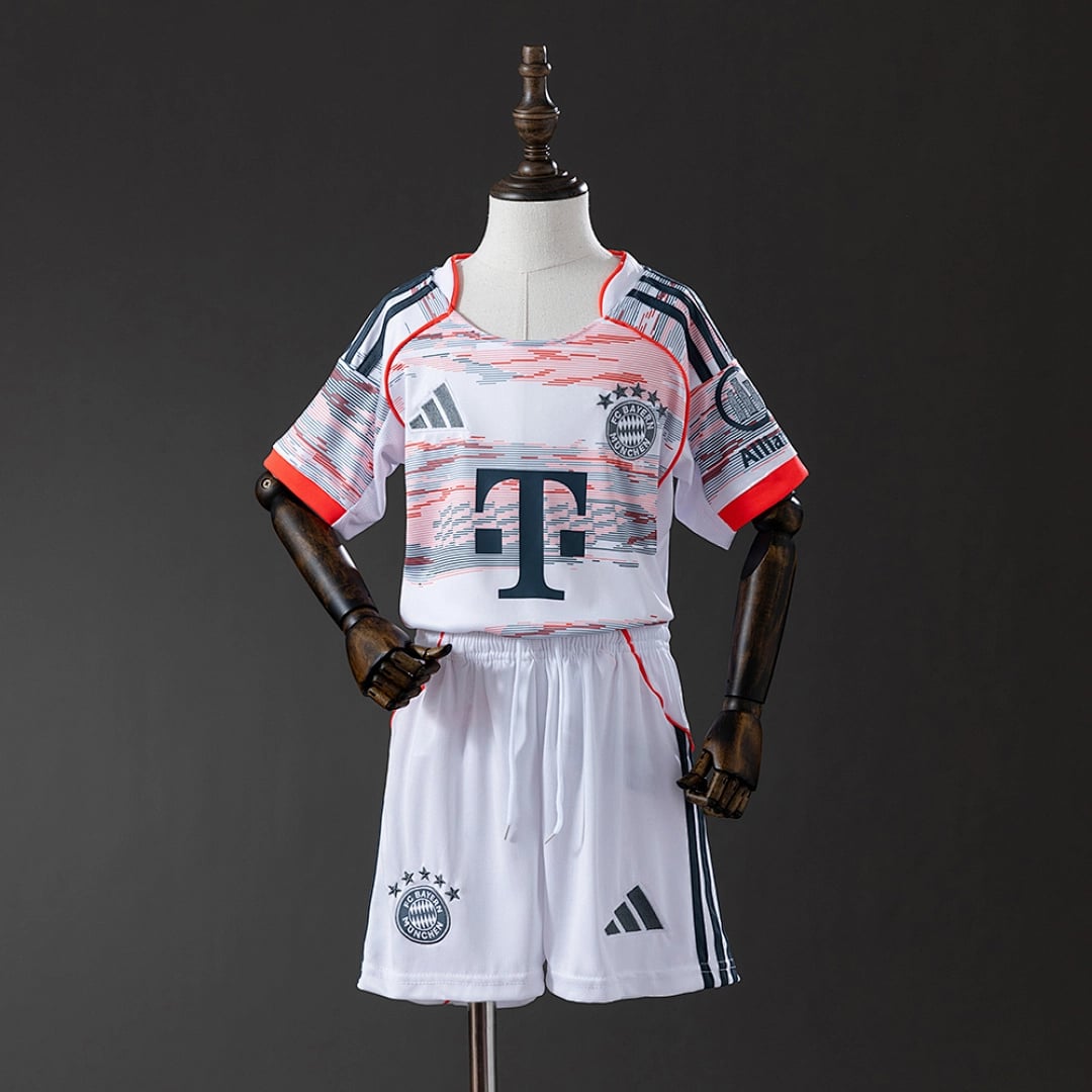 Kit Crianca Bayern Munich Alternativa 2025/2026 - Vista 1