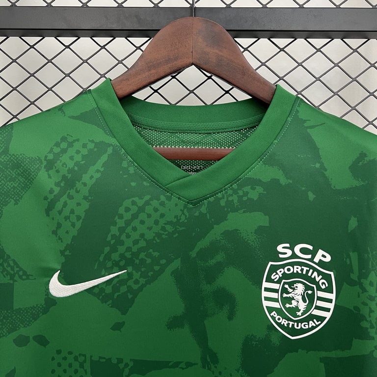 Sporting T-shirt Aquecimento Verde 25/26 - Vista 3