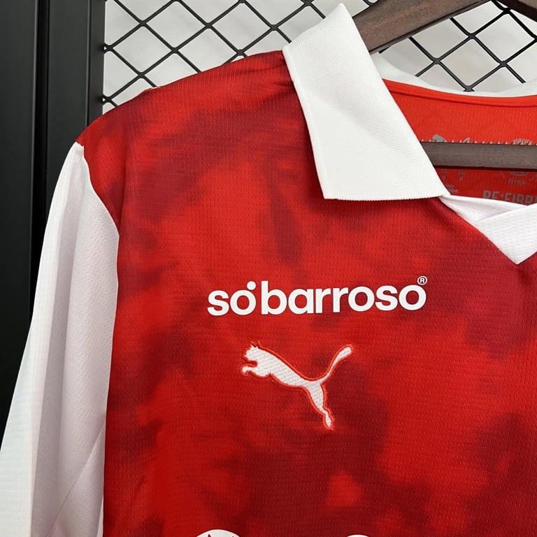 SC Braga 2025/26 Home Jersey - Vista 4